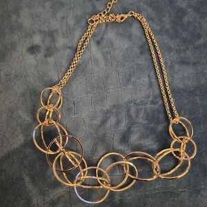 Elegant Gold Chain Link Necklace